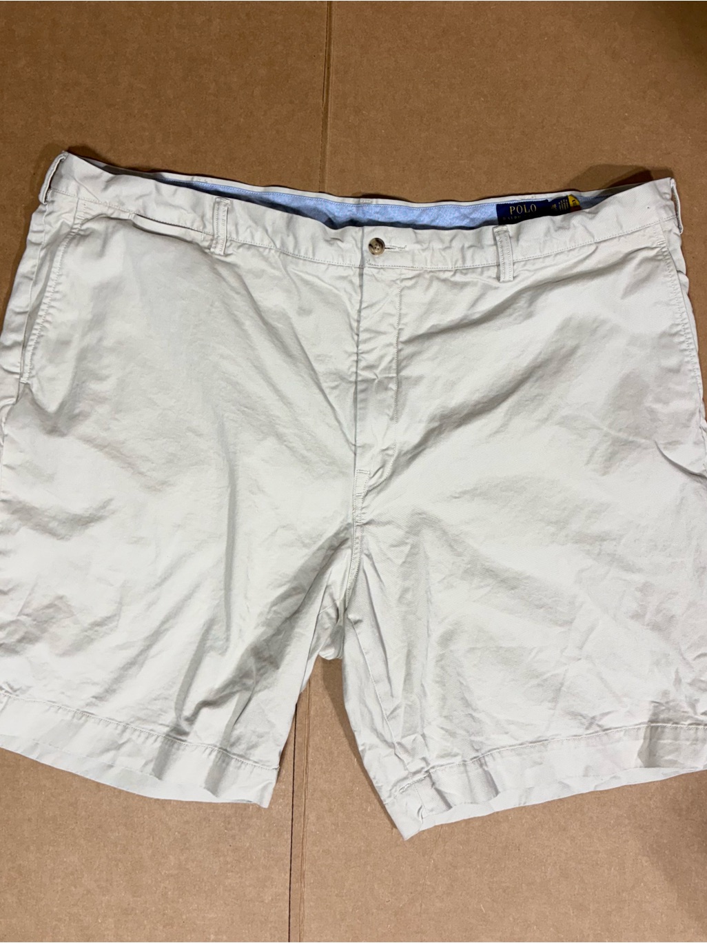 Polo Ralph Lauren The Polo Chino Classic Fit Shorts Stretch Cotton Twill Size 48